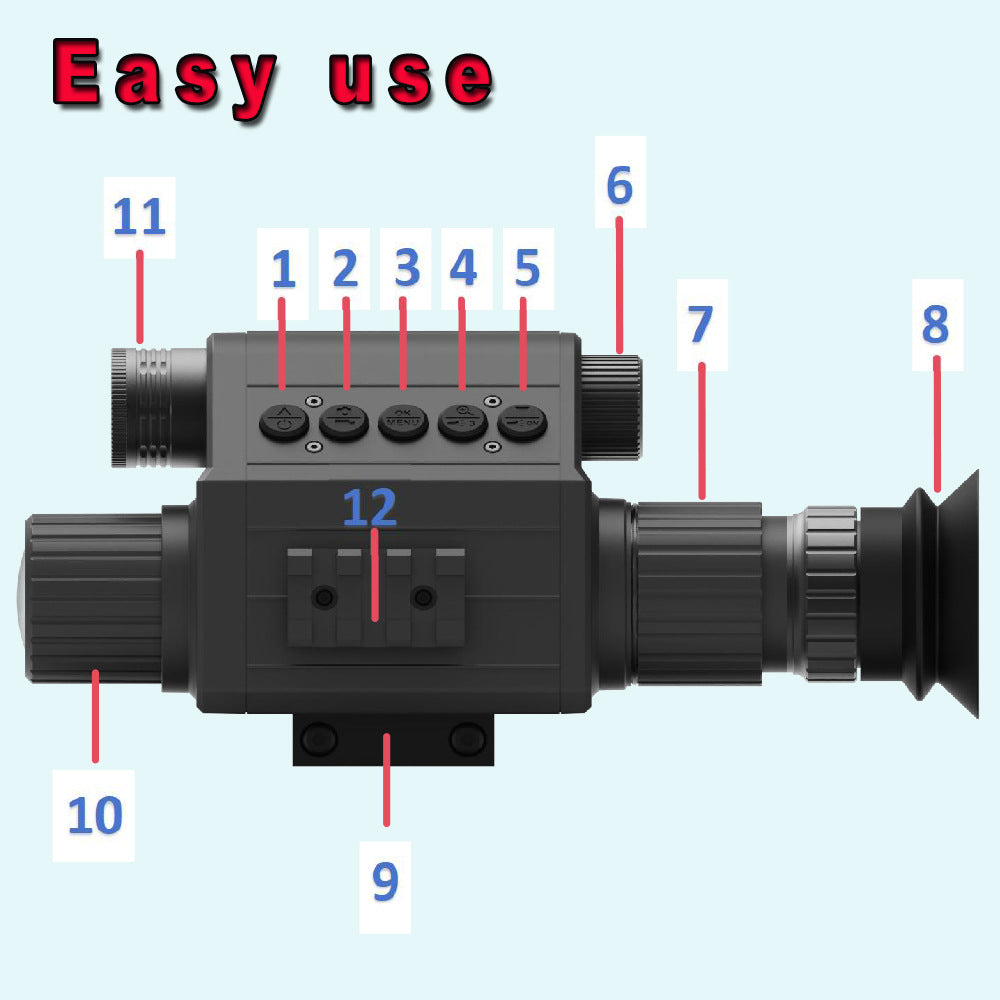 Telescope M5-850-50 camera 1080 night vision device